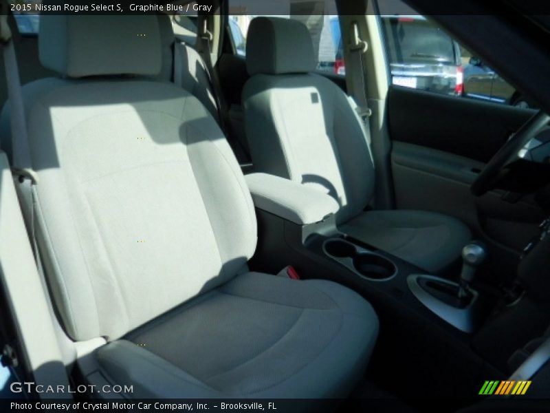 Graphite Blue / Gray 2015 Nissan Rogue Select S