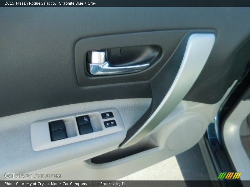 Graphite Blue / Gray 2015 Nissan Rogue Select S