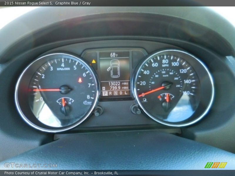 Graphite Blue / Gray 2015 Nissan Rogue Select S