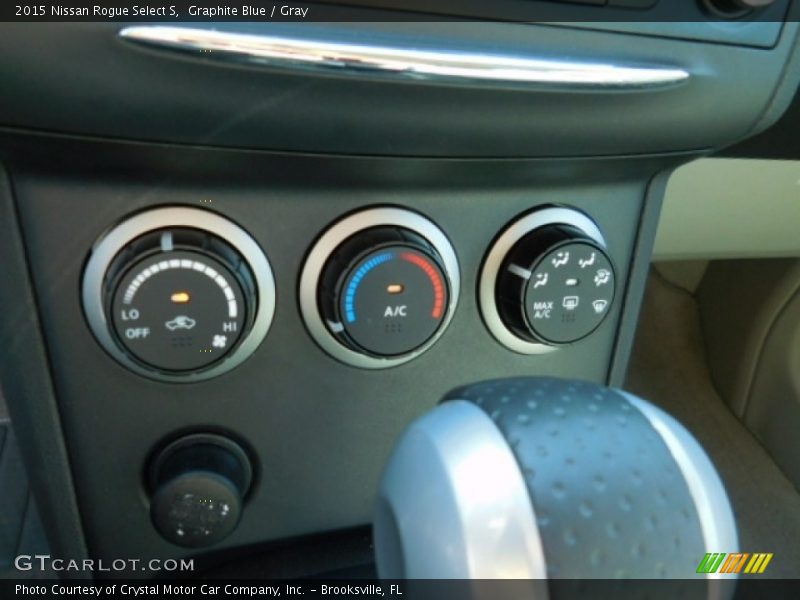 Graphite Blue / Gray 2015 Nissan Rogue Select S