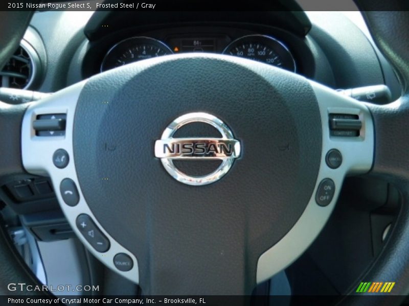Frosted Steel / Gray 2015 Nissan Rogue Select S