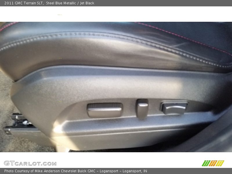 Steel Blue Metallic / Jet Black 2011 GMC Terrain SLT