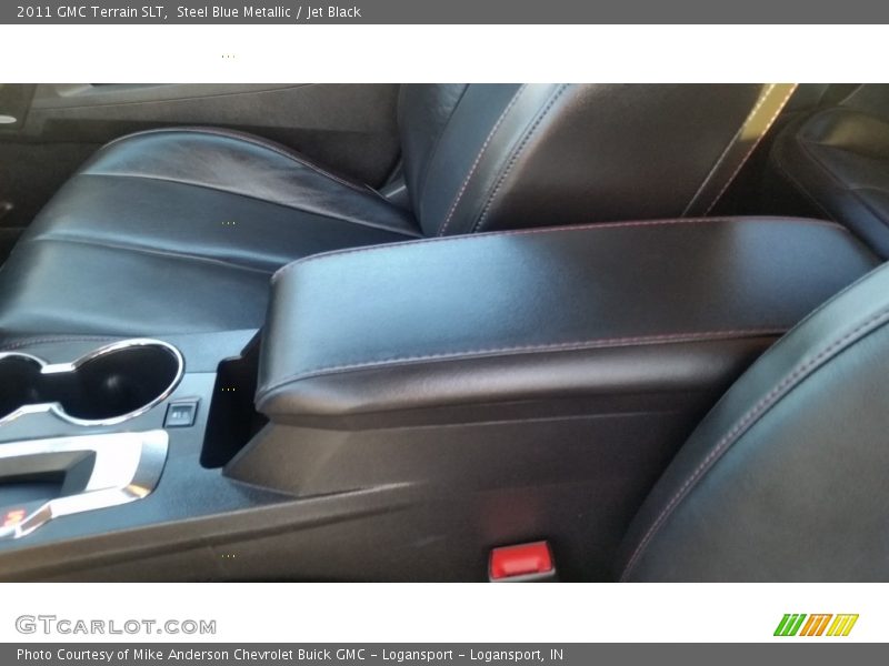 Steel Blue Metallic / Jet Black 2011 GMC Terrain SLT