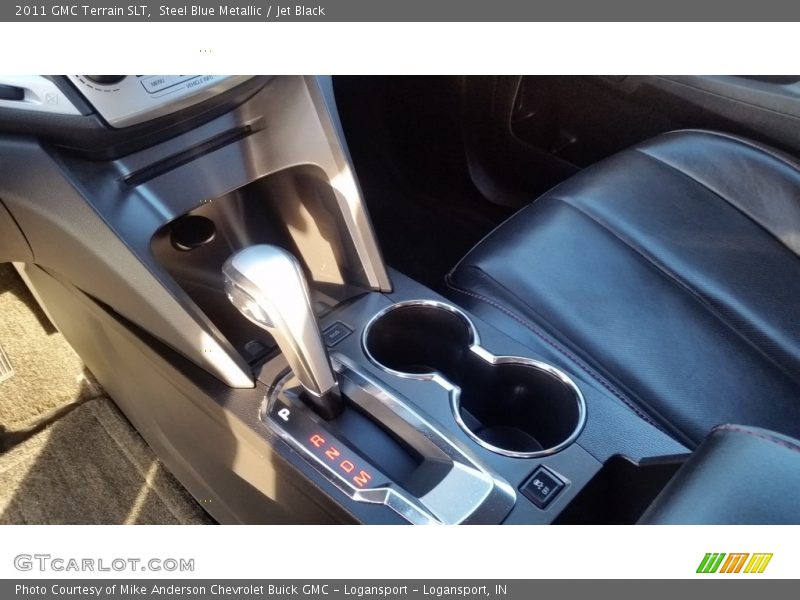 Steel Blue Metallic / Jet Black 2011 GMC Terrain SLT