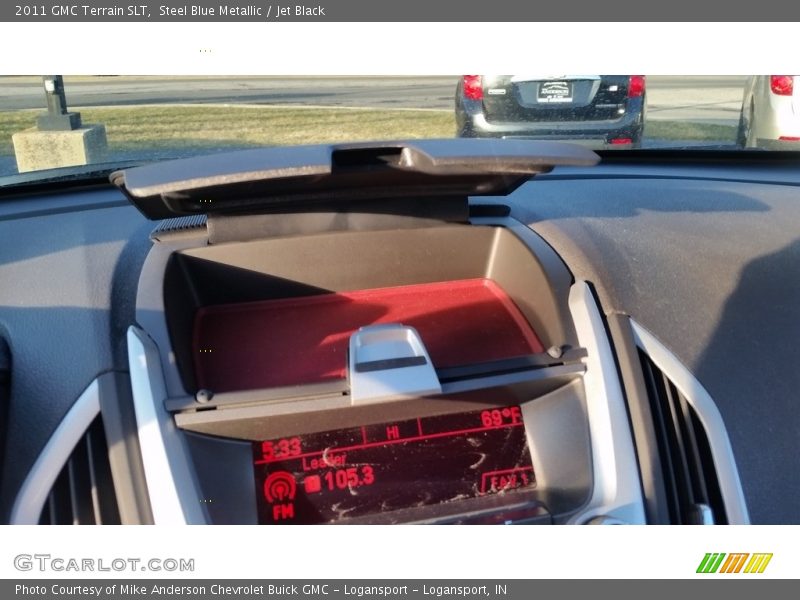 Steel Blue Metallic / Jet Black 2011 GMC Terrain SLT