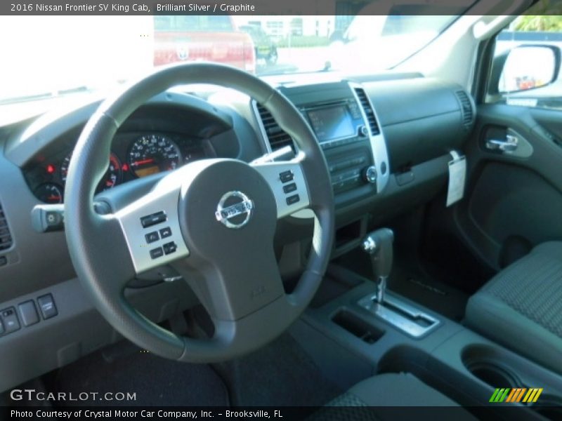 Brilliant Silver / Graphite 2016 Nissan Frontier SV King Cab