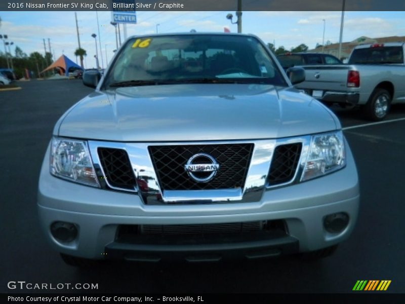 Brilliant Silver / Graphite 2016 Nissan Frontier SV King Cab