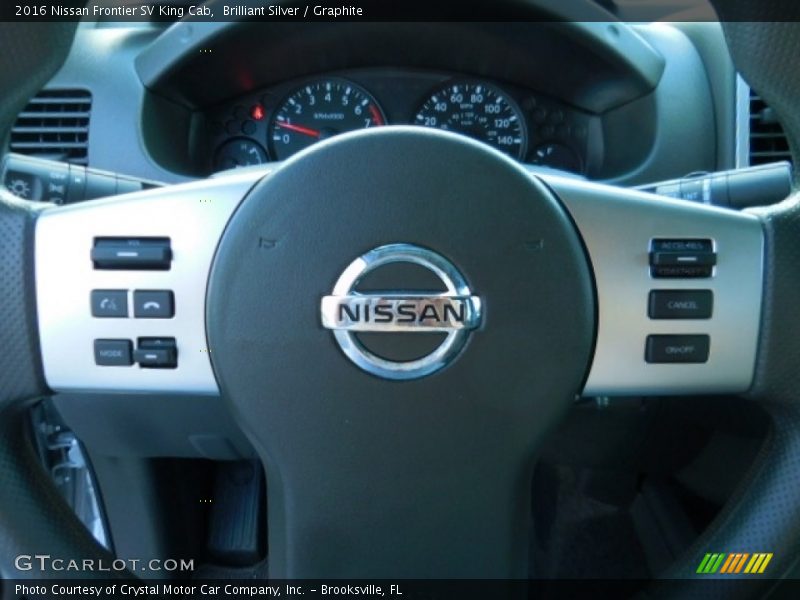 Brilliant Silver / Graphite 2016 Nissan Frontier SV King Cab