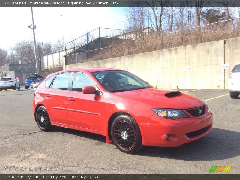 Front 3/4 View of 2008 Impreza WRX Wagon