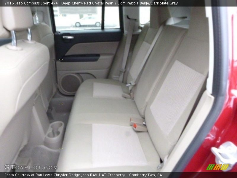Deep Cherry Red Crystal Pearl / Light Pebble Beige/Dark Slate Gray 2016 Jeep Compass Sport 4x4