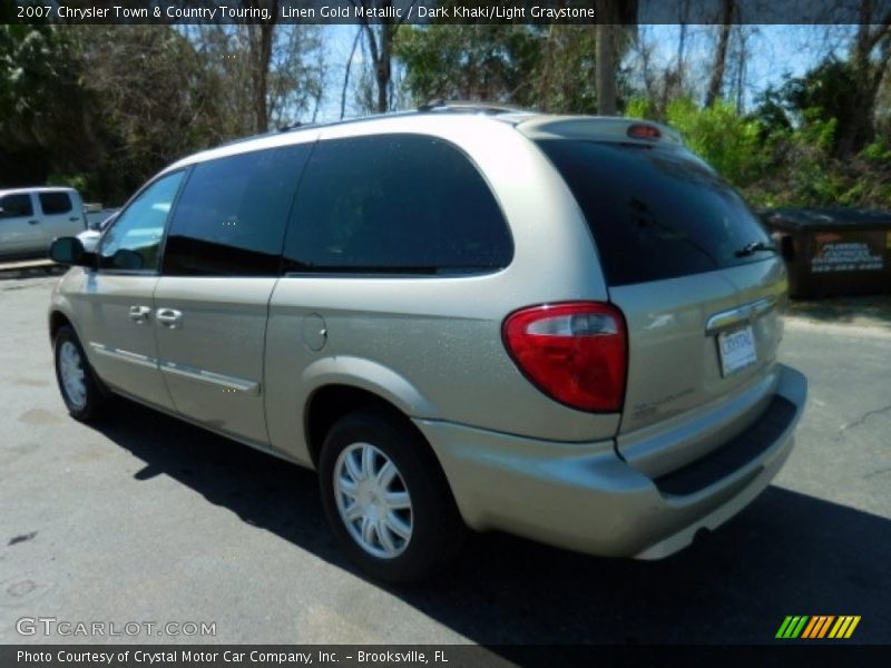 Linen Gold Metallic / Dark Khaki/Light Graystone 2007 Chrysler Town & Country Touring