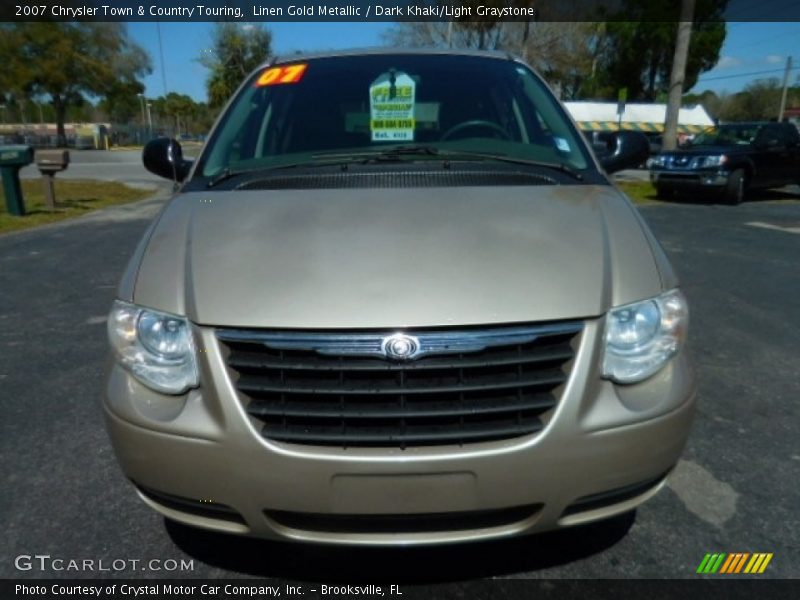 Linen Gold Metallic / Dark Khaki/Light Graystone 2007 Chrysler Town & Country Touring