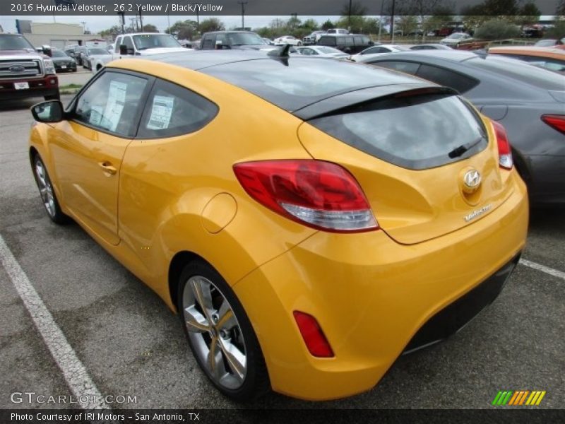 26.2 Yellow / Black/Yellow 2016 Hyundai Veloster