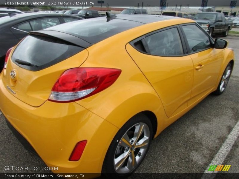 26.2 Yellow / Black/Yellow 2016 Hyundai Veloster