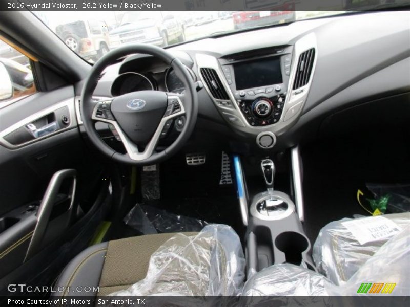  2016 Veloster  Black/Yellow Interior