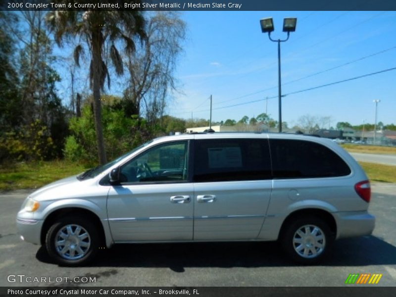 Bright Silver Metallic / Medium Slate Gray 2006 Chrysler Town & Country Limited