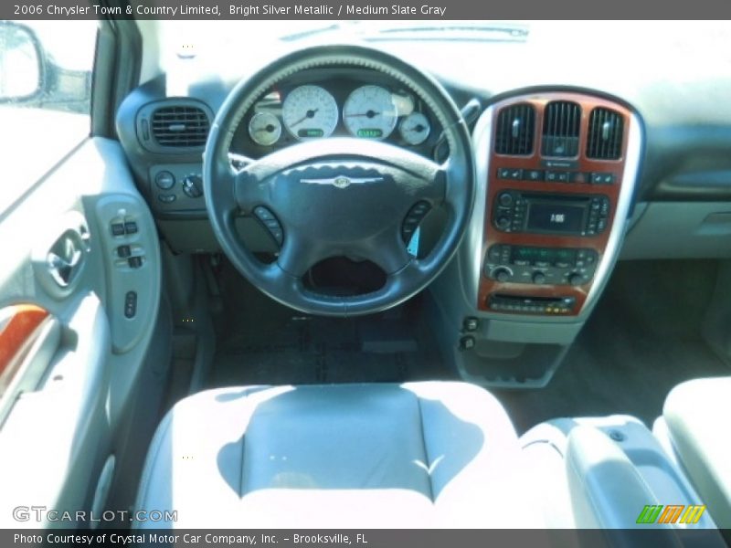 Bright Silver Metallic / Medium Slate Gray 2006 Chrysler Town & Country Limited