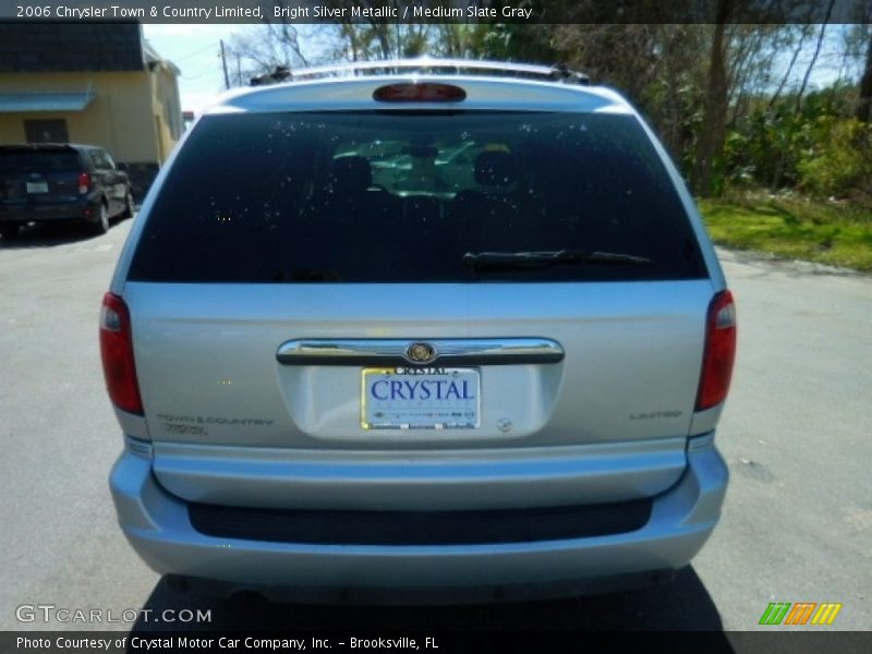 Bright Silver Metallic / Medium Slate Gray 2006 Chrysler Town & Country Limited