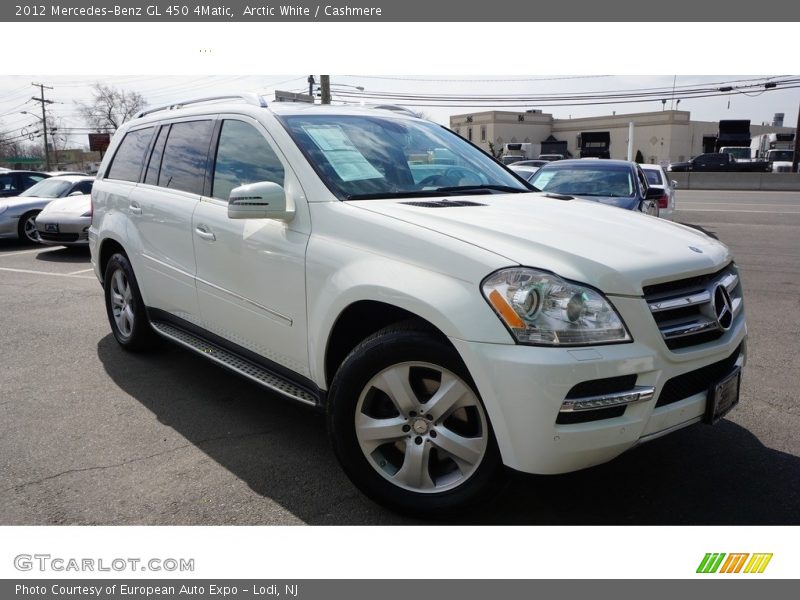 Arctic White / Cashmere 2012 Mercedes-Benz GL 450 4Matic