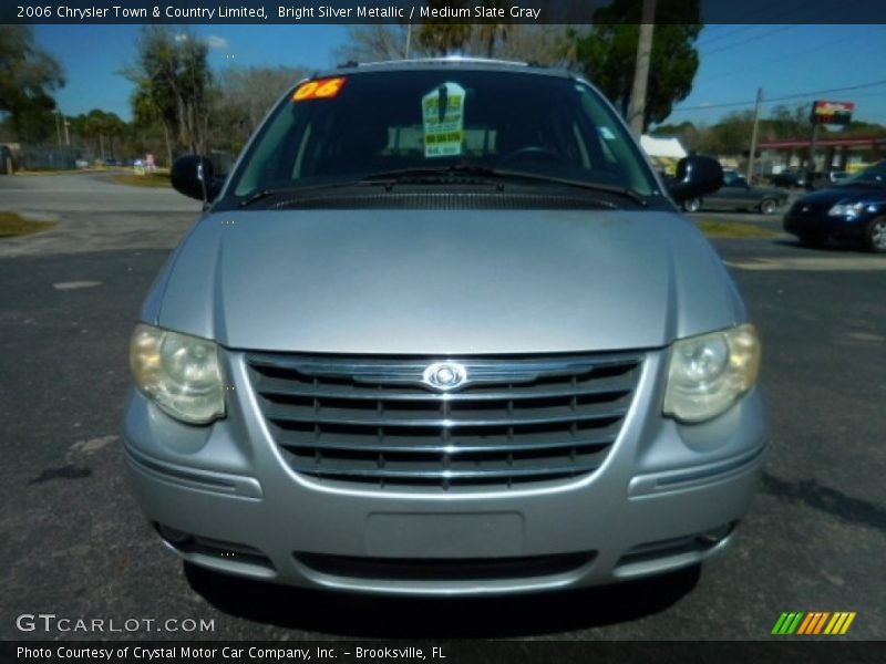 Bright Silver Metallic / Medium Slate Gray 2006 Chrysler Town & Country Limited