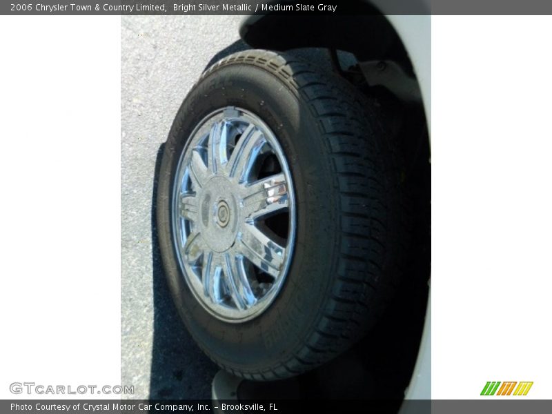 Bright Silver Metallic / Medium Slate Gray 2006 Chrysler Town & Country Limited