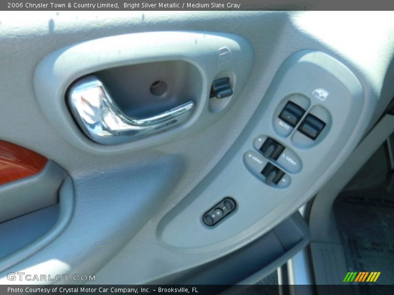 Bright Silver Metallic / Medium Slate Gray 2006 Chrysler Town & Country Limited
