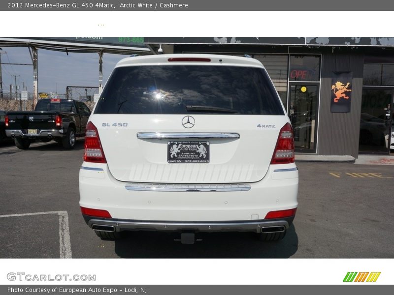 Arctic White / Cashmere 2012 Mercedes-Benz GL 450 4Matic