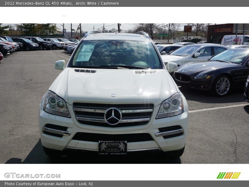 Arctic White / Cashmere 2012 Mercedes-Benz GL 450 4Matic