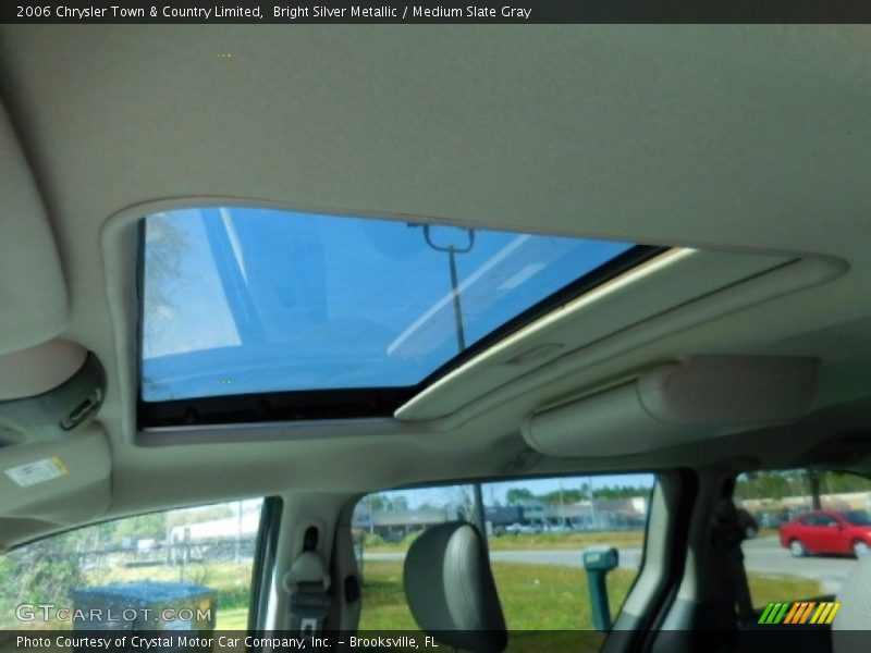 Bright Silver Metallic / Medium Slate Gray 2006 Chrysler Town & Country Limited