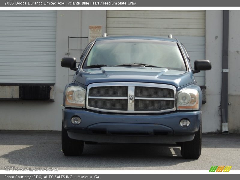Atlantic Blue Pearl / Medium Slate Gray 2005 Dodge Durango Limited 4x4