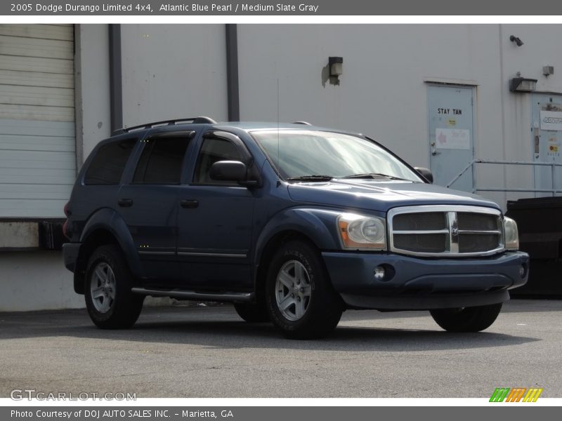 Atlantic Blue Pearl / Medium Slate Gray 2005 Dodge Durango Limited 4x4