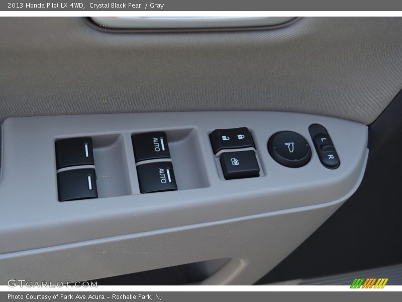 Crystal Black Pearl / Gray 2013 Honda Pilot LX 4WD