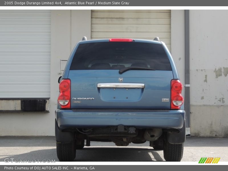 Atlantic Blue Pearl / Medium Slate Gray 2005 Dodge Durango Limited 4x4