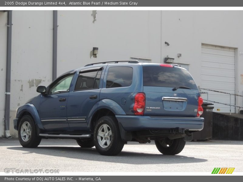 Atlantic Blue Pearl / Medium Slate Gray 2005 Dodge Durango Limited 4x4