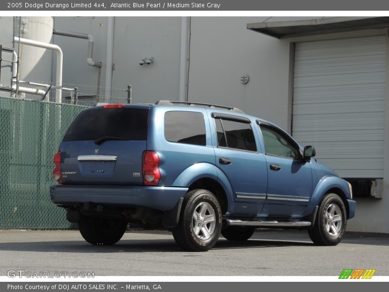 Atlantic Blue Pearl / Medium Slate Gray 2005 Dodge Durango Limited 4x4