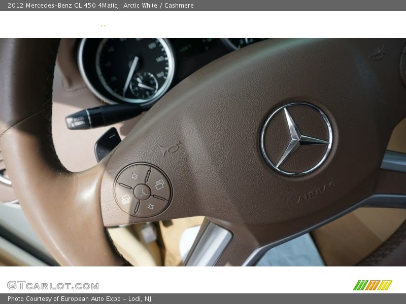 Arctic White / Cashmere 2012 Mercedes-Benz GL 450 4Matic