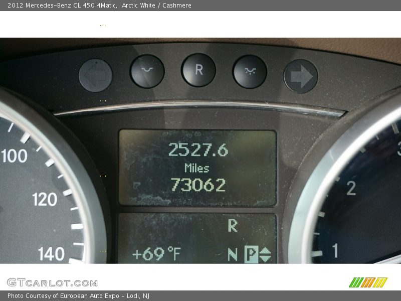 Arctic White / Cashmere 2012 Mercedes-Benz GL 450 4Matic