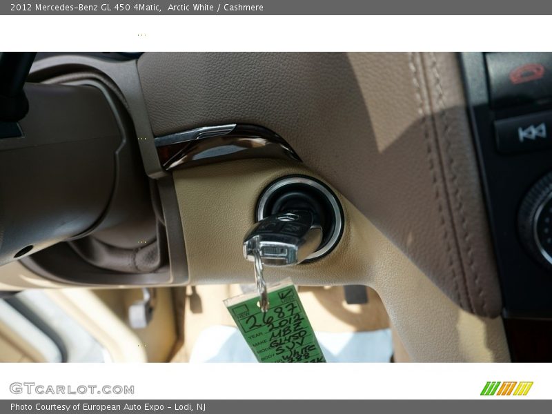 Arctic White / Cashmere 2012 Mercedes-Benz GL 450 4Matic