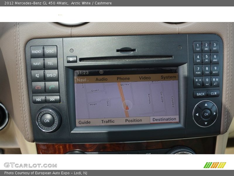 Arctic White / Cashmere 2012 Mercedes-Benz GL 450 4Matic