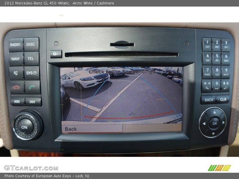 Arctic White / Cashmere 2012 Mercedes-Benz GL 450 4Matic