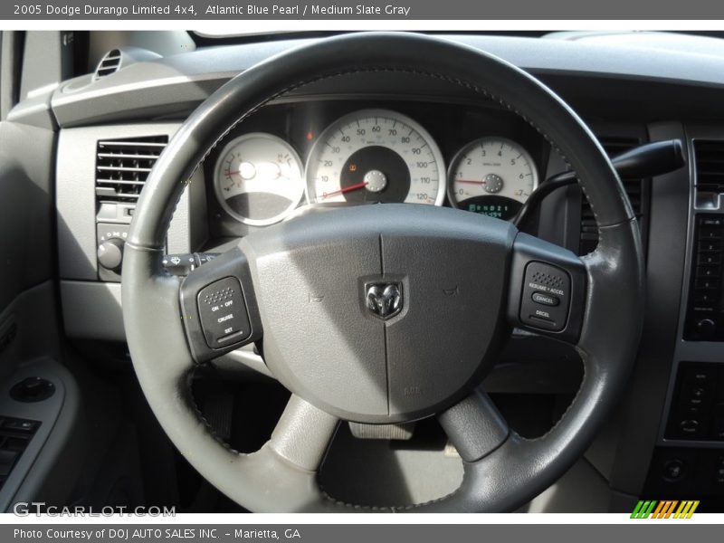 Atlantic Blue Pearl / Medium Slate Gray 2005 Dodge Durango Limited 4x4