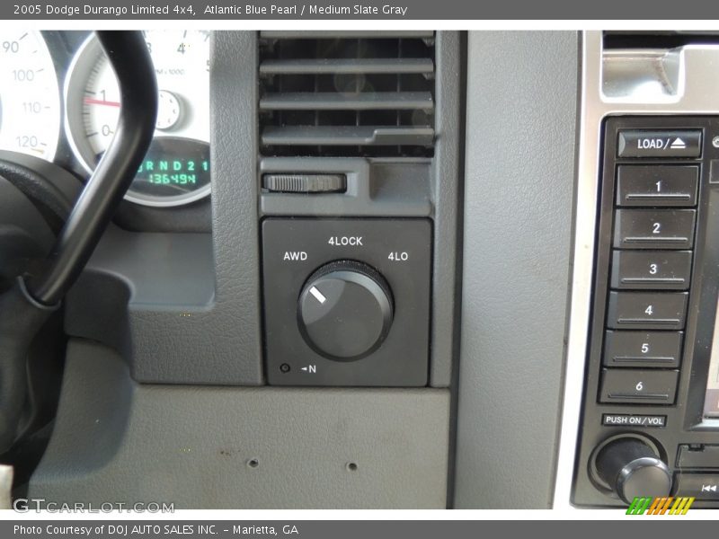 Atlantic Blue Pearl / Medium Slate Gray 2005 Dodge Durango Limited 4x4