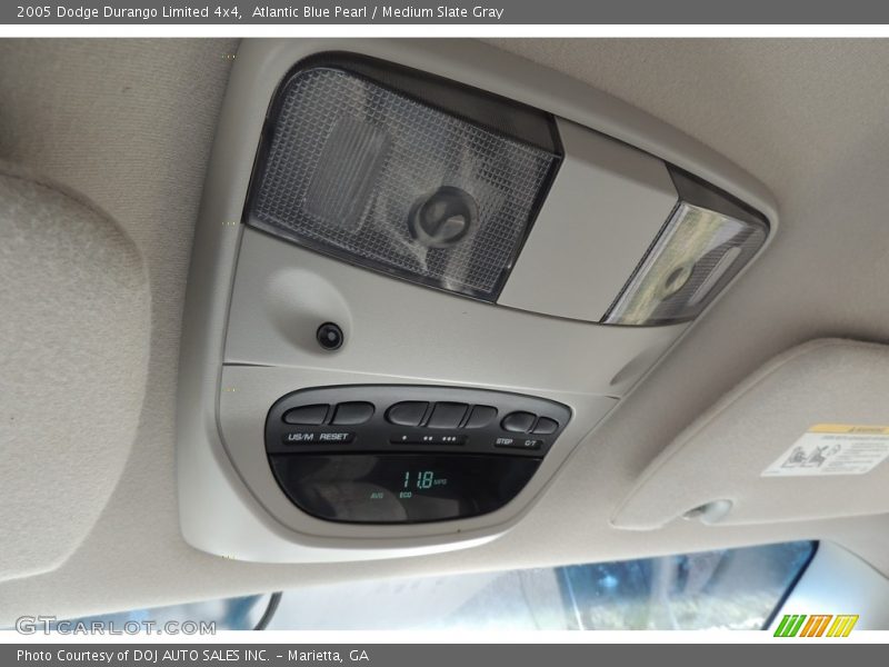 Atlantic Blue Pearl / Medium Slate Gray 2005 Dodge Durango Limited 4x4