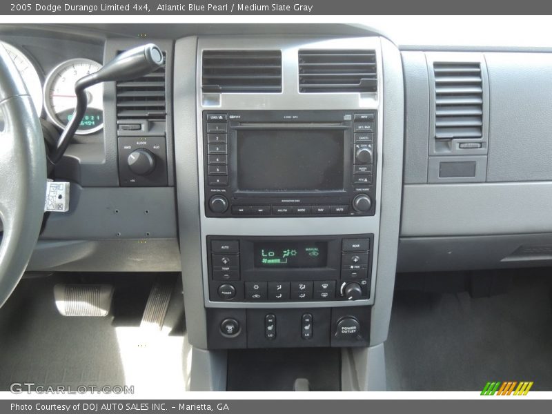 Atlantic Blue Pearl / Medium Slate Gray 2005 Dodge Durango Limited 4x4