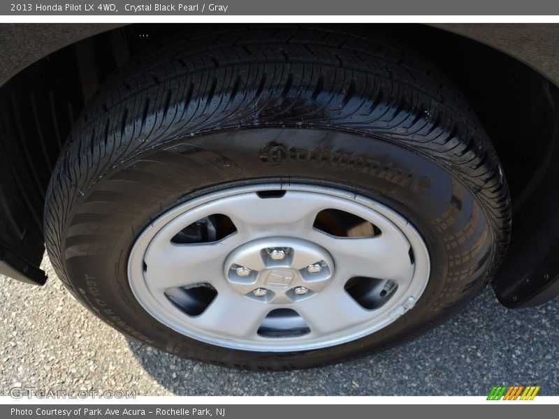 Crystal Black Pearl / Gray 2013 Honda Pilot LX 4WD
