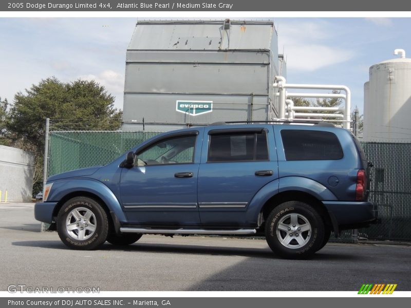 Atlantic Blue Pearl / Medium Slate Gray 2005 Dodge Durango Limited 4x4