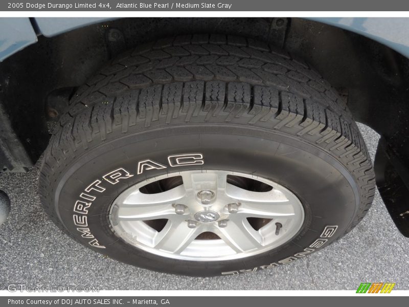 Atlantic Blue Pearl / Medium Slate Gray 2005 Dodge Durango Limited 4x4