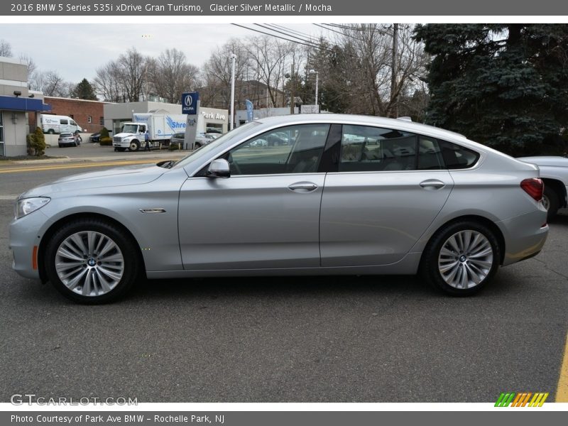 Glacier Silver Metallic / Mocha 2016 BMW 5 Series 535i xDrive Gran Turismo