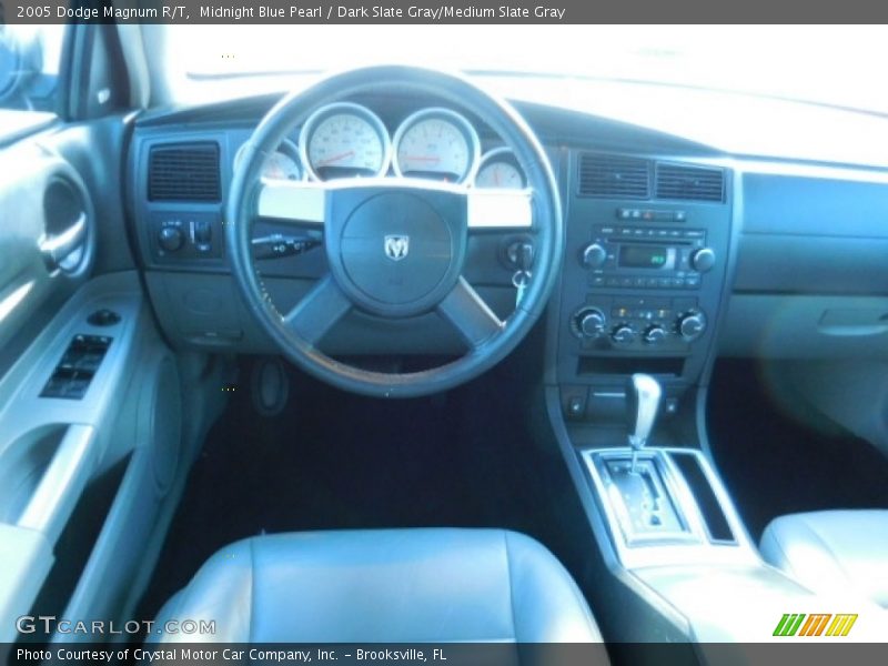 Midnight Blue Pearl / Dark Slate Gray/Medium Slate Gray 2005 Dodge Magnum R/T