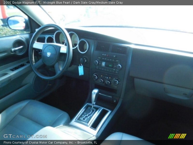 Midnight Blue Pearl / Dark Slate Gray/Medium Slate Gray 2005 Dodge Magnum R/T